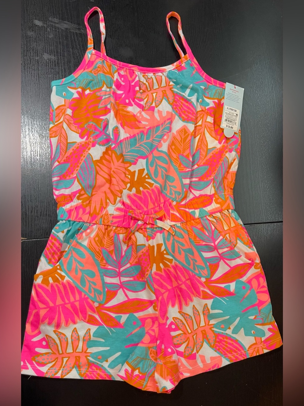 Cat & Jack Girls Two-piece Romper